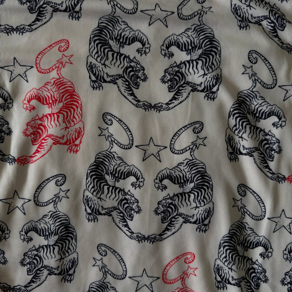 Womens Corteiz Tiger Cream Longsleeve 